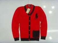 2019U ralph lauren pulls hommes femmes classic polo big pony rouge